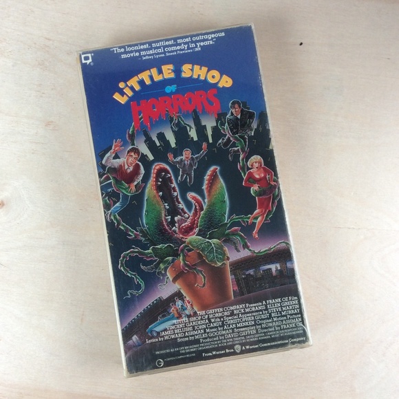 Little Shop Of Horrors VHS Tape Warner Bros 1987 11702 Rick Moranis - Picture 1 of 11
